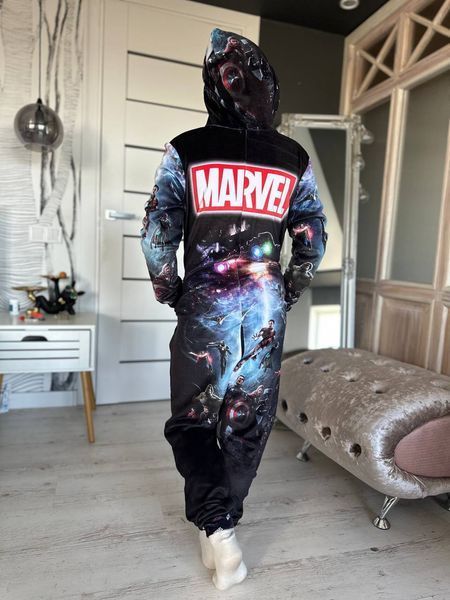 Тепленьке кігурумі з принтом "Marvel&rdquo; для дітей 2379643104 фото