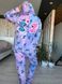 Тепленьке кігурумі з принтом "Stitch&rdquo; блакитне для дорослих 2379655709 фото 3
