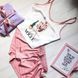 Піжама (шорти та майка) жіноча шовкова з принтом Vogue рожева 1252827427 фото 2